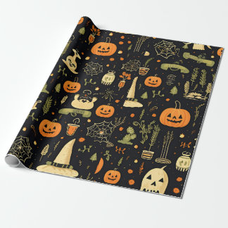 Papel De Regalo Halloween