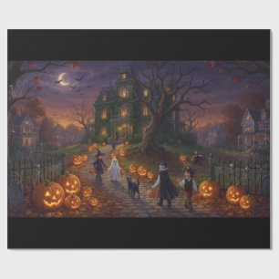 Papel De Regalo Halloween