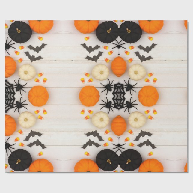 Papel De Regalo Halloween (Superficie plana)