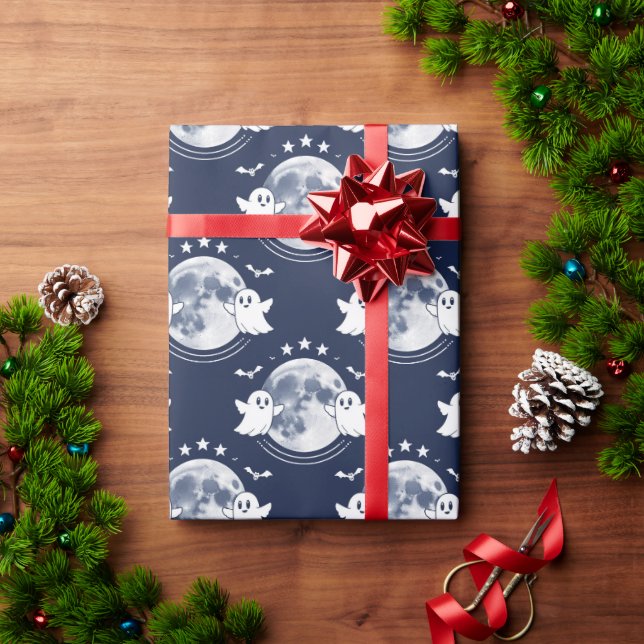 Papel De Regalo Halloween celebration (Regalo de vacaciones)