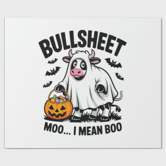 Papel De Regalo halloween cow