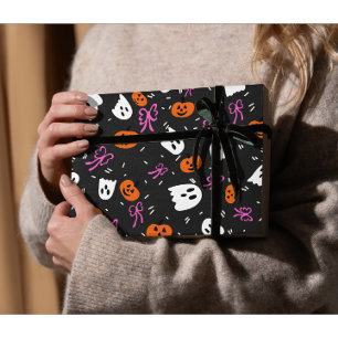 Papel De Regalo Halloween espeluznante 