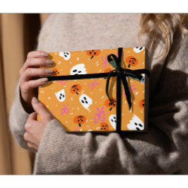 Papel De Regalo Halloween espeluznante 