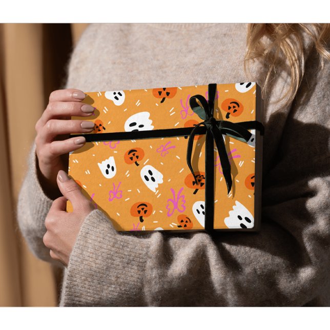 Papel De Regalo Halloween espeluznante  (Subido por el creador)