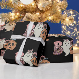 Papel De Regalo Halloween fantasmal