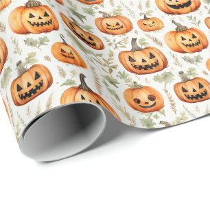 Papel De Regalo Halloween fantasmal