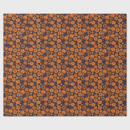 Papel De Regalo Halloween floral