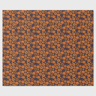 Papel De Regalo Halloween floral