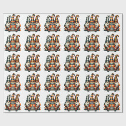 Papel De Regalo Halloween Gnomes Gift Wrap