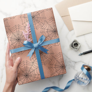 Papel De Regalo Halloween gótico Rosa