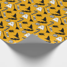 Papel de Regalo Halloween Haunt