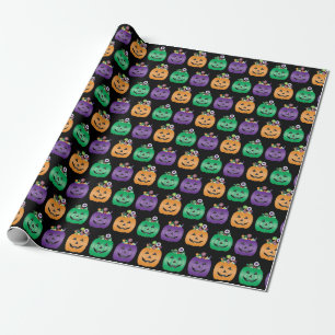 Papel De Regalo Halloween Jack O Lantern Candy