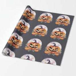 Papel De Regalo Halloween Jack-O-Lantern . Halloween, Fall