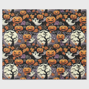 Papel De Regalo Halloween/otoño/otoño