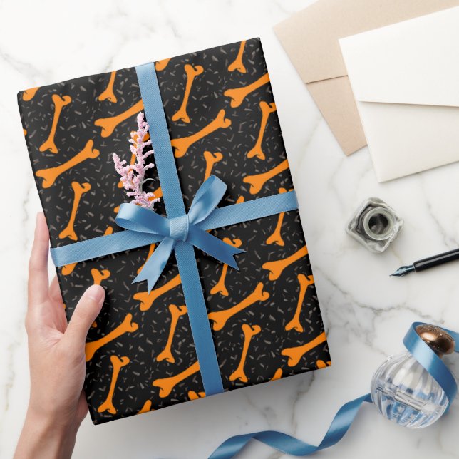 Papel De Regalo Halloween Pattern  (Regalar)
