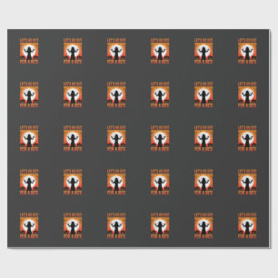 Papel De Regalo Halloween Salgamos a Morder Terror