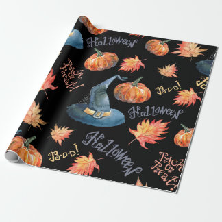 Papel De Regalo Halloween seamless pattern with halloween pumpkin,