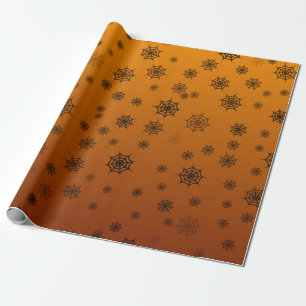 Papel De Regalo Halloween Spider Web