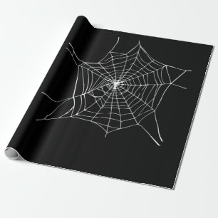 Papel De Regalo Halloween Spider Web Costume divertida Fiesta de H