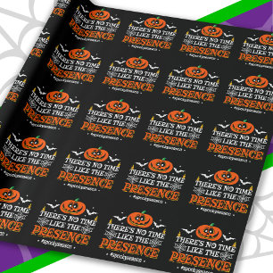 Papel De Regalo Halloween Spirit Spooky Pumpkin Funny Halloween