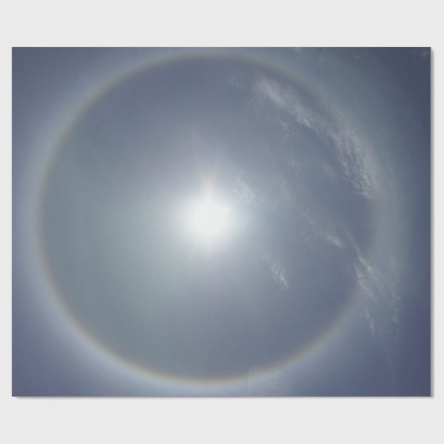 Papel De Regalo Halo de Sun (Superficie plana)