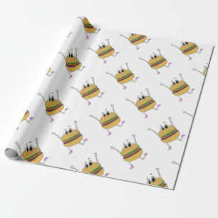 Papel De Regalo hamburguesa corriente