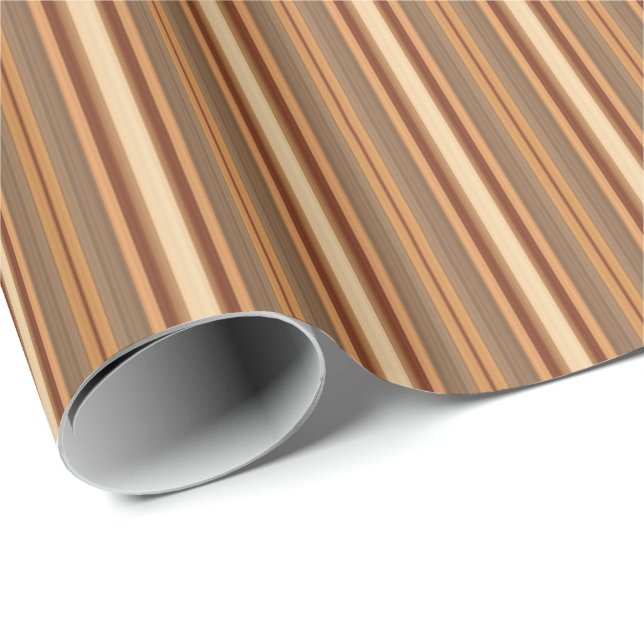 Papel De Regalo HAMbyWG -Papel de ajuste - Café (Esquina del rollo)