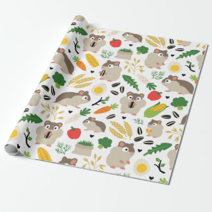 Papel De Regalo Hamsters Y Sus Tratamientos