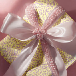 Papel De Regalo Hand drawn ditsy Lavender Daisies – Mini Floral