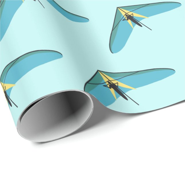 Papel De Regalo Hang Gliding (Esquina del rollo)