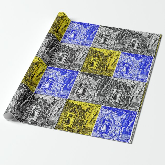 Papel De Regalo ¡Hansel y la transformación de Gretel! Póster (Desenrollado)