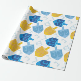 Papel De Regalo Hanukkah Glee Dreidel