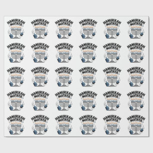 Papel De Regalo Hanukkah Matata Divertido Hanukkah Judío