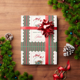 Papel De Regalo "Happy Birthday Jesus' - Faith Based Christmas 