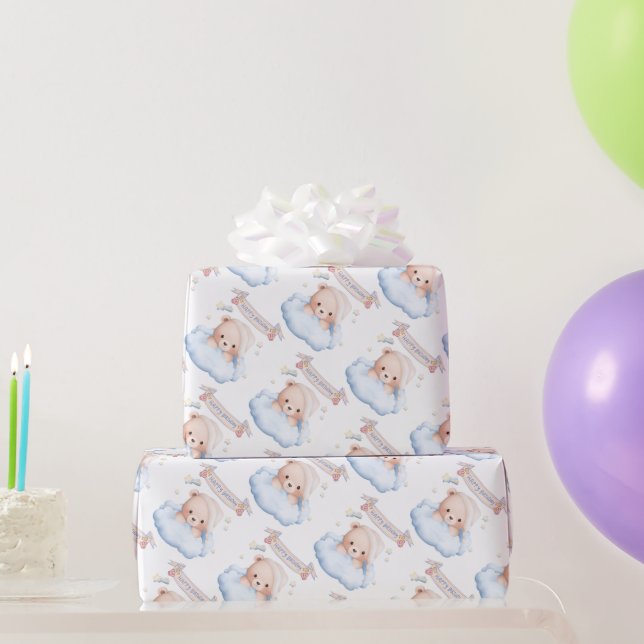 Papel De Regalo Happy Birthday Wrapping Paper (Regalos de fiesta)