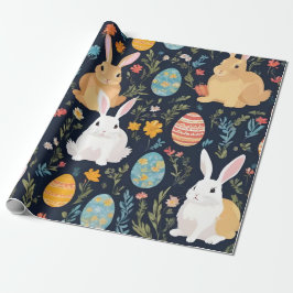 Papel De Regalo Happy Easter Boho Bunny Collection