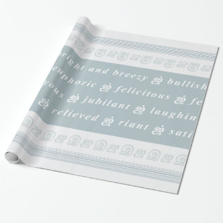 Papel De Regalo Happy Feeling