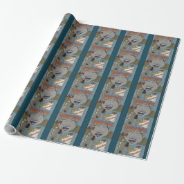 Papel De Regalo Happy food
