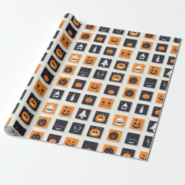 Papel De Regalo  Happy Halloween Emoji for Kids