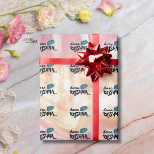 Papel De Regalo "Hare Krishna" Peacock Feather Hindu