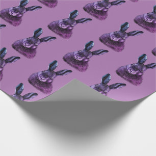 Papel De Regalo harinas, dibujo de conejo