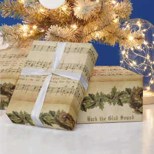 Papel De Regalo Hark vintage Navidades de sonido genial guión