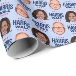 Papel De Regalo Harris Walz 2024