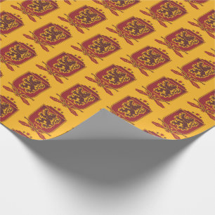 Papel De Regalo Harry Potter   Escudo Gryffindor QUIDDITCH™