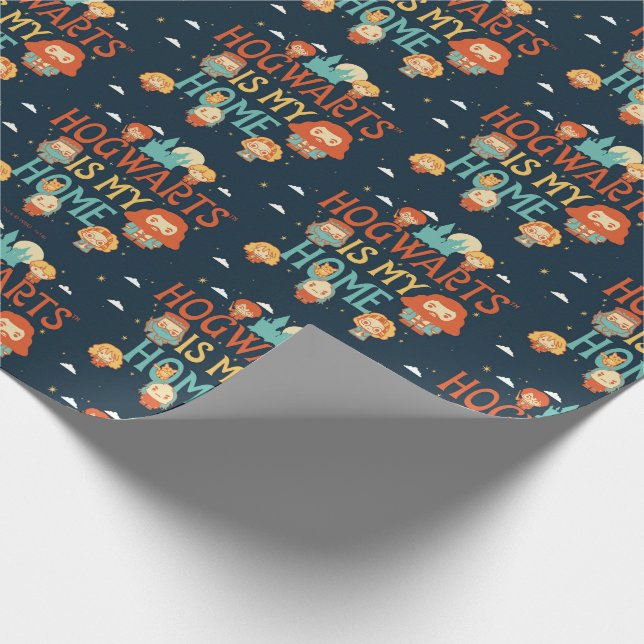 PAPEL DE REGALO HARRY POTTER™ | HOGWARTS™ ES MI HOGAR (Esquina)