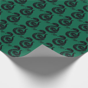 Papel De Regalo Harry Potter   Icono de serpiente de Slytherin