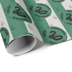 Papel De Regalo Harry Potter   Rasgos de la casa SLYTHERIN™ Gráfic