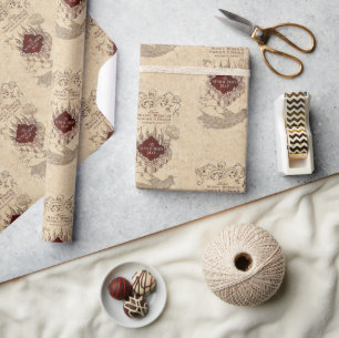 Papel De Regalo Harry Potter Spell   Mapa de Marauder