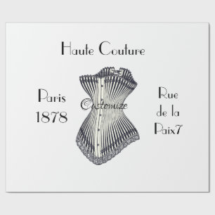 Papel De Regalo Haute Couture Corset Thunder_Cove