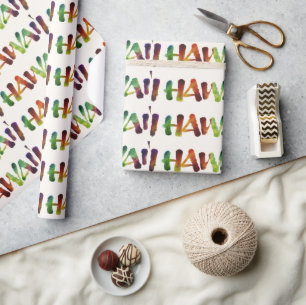 Papel De Regalo Hawai'i - Caligrafía por letras acuáticas en Hawai